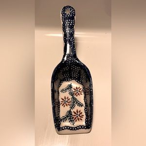 Polish Pottery Scoop